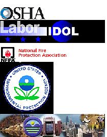 Logos of Agencies that Regulate Hazardous Chemicals